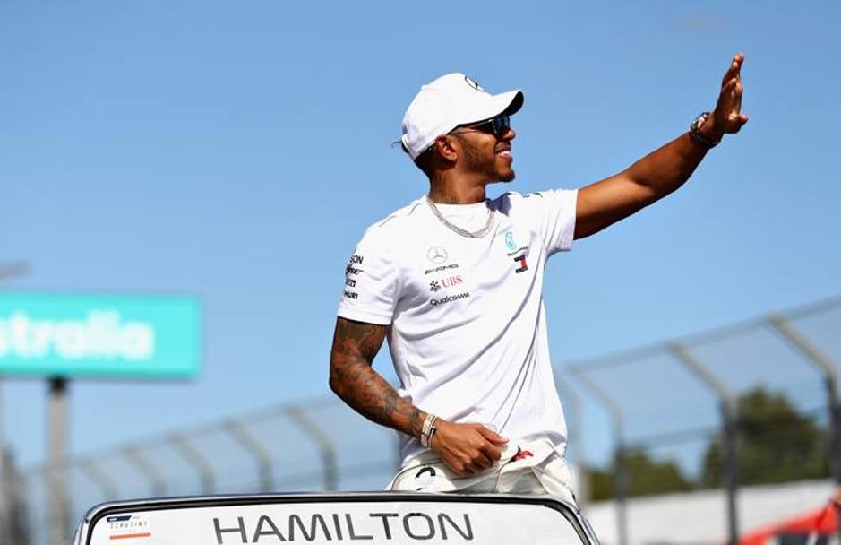 Il quattro volte campione del mondo Hamilton